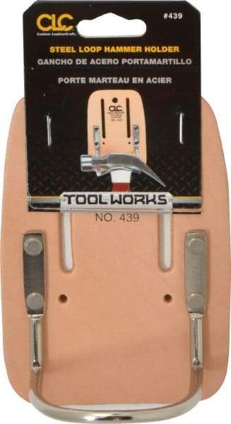 CLC - Hammer Holster - Leather, Tan - Eagle Tool & Supply