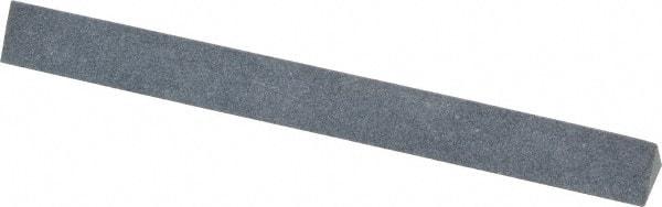 Value Collection - Three Square, Silicon Carbide, Toolroom Finishing Stick - 4" Long x 3/8" Wide, Medium Grade - Eagle Tool & Supply