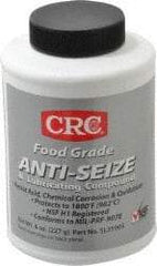 CRC - 8 oz Bottle High Temperature Anti-Seize Lubricant - Aluminum, -65 to 1,800°F, Opaque Off-White, Food Grade, Water Resistant - Eagle Tool & Supply