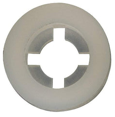 Made in USA - #6 Screw, 0.128" ID, Nylon Internal Tooth Lock Washer - 21/64" OD, Grade 6/6 - Eagle Tool & Supply