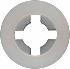 Made in USA - #10 Screw, 0.177" ID, Nylon Internal Tooth Lock Washer - 29/64" OD, Grade 6/6 - Eagle Tool & Supply