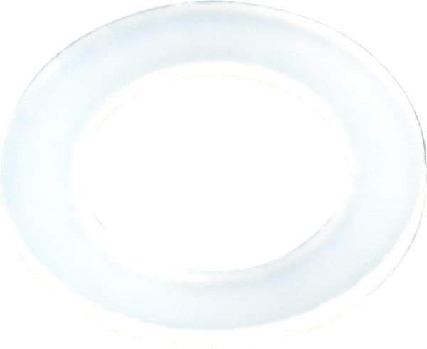 Made in USA - 5/16" Screw, Grade 6/6 Nylon Standard Flat Washer - 8.05mm ID x 1/2" OD, 0.81mm Thick - Eagle Tool & Supply