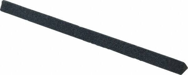 Value Collection - Three Square, Aluminum Oxide, Toolroom Finishing Stick - 4" Long x 1/4" Wide, Coarse Grade - Eagle Tool & Supply