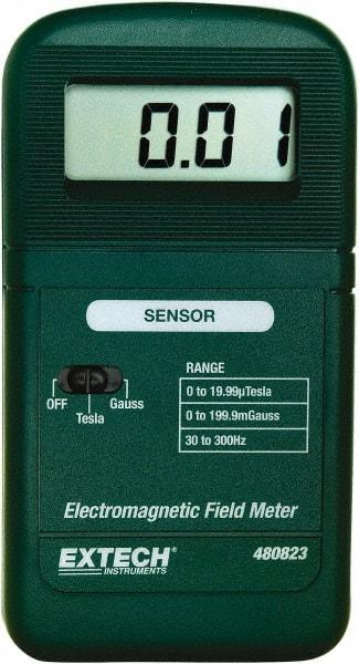 Extech - 30 to 300 Hz, LCD Display, EMF and ELF Meter - Eagle Tool & Supply