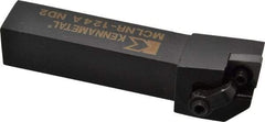 Kennametal - MCLN, Right Hand Cut, 5° Lead Angle, 3/4" Shank Height x 3/4" Shank Width, Negative Rake Indexable Turning Toolholder - 4" OAL, CN..43. Insert Compatibility, Series Kenloc - Eagle Tool & Supply