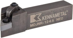 Kennametal - MDJN, Right Hand Cut, 3° Lead Angle, 3/4" Shank Height x 3/4" Shank Width, Negative Rake Indexable Turning Toolholder - 4" OAL, DN..43. Insert Compatibility, Series Kenloc - Eagle Tool & Supply