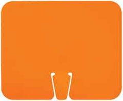 NMC - "Blank - No Legend", 10-1/2" Long x 12-3/4" Wide, Rigid Plastic Safety Sign - Rectangle, Use for Workplace/Safety - Eagle Tool & Supply