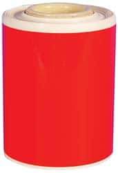 NMC - 984" Long, Red Vinyl Tape - For UDO LP400 Label Printer - Eagle Tool & Supply