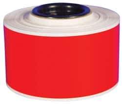 NMC - 984" Long, Red Vinyl Tape - For UDO LP400 Label Printer - Eagle Tool & Supply