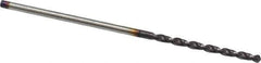 Guhring - 0.0433" 130° Powdered Metal Jobber Drill - FIREX Finish, Right Hand Cut, Parabolic Flute, Straight Shank, 1-7/16" OAL, Cone Relief Point - Eagle Tool & Supply