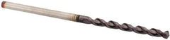 Guhring - 0.0748" 130° Powdered Metal Jobber Drill - FIREX Finish, Right Hand Cut, Parabolic Flute, Straight Shank, 1-13/16" OAL, Cone Relief Point - Eagle Tool & Supply
