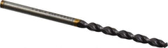 Guhring - 0.1181" 130° Powdered Metal Jobber Drill - FIREX Finish, Right Hand Cut, Parabolic Flute, Straight Shank, 2-13/32" OAL, Cone Relief Point - Eagle Tool & Supply
