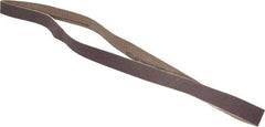 Tru-Maxx - 1/2" Wide x 24" OAL, 180 Grit, Aluminum Oxide Abrasive Belt - Aluminum Oxide, Very Fine, Coated - Eagle Tool & Supply