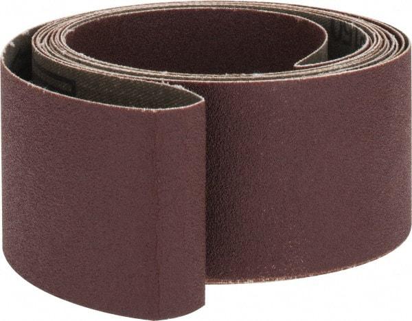 Tru-Maxx - 2" Wide x 132" OAL, 150 Grit, Aluminum Oxide Abrasive Belt - Aluminum Oxide, Very Fine, Coated, X Weighted Cloth Backing - Eagle Tool & Supply