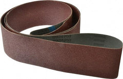 Tru-Maxx - 4" Wide x 132" OAL, 50 Grit, Aluminum Oxide Abrasive Belt - Aluminum Oxide, Coarse, Coated - Eagle Tool & Supply