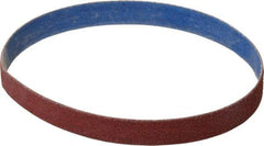 Norton - 1/2" Wide x 12" OAL, 80 Grit, Ceramic Abrasive Belt - Ceramic, Medium, Coated, Y Weighted Cloth Backing, Series R981 - Eagle Tool & Supply