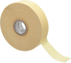 3M - 1" x 110', Yellow Cotton Cloth Electrical Tape - Series 2520, 8 mil Thick, 800 V/mil Dielectric Strength, 50 Lb./Inch Tensile Strength - Eagle Tool & Supply