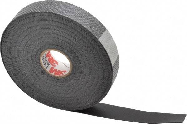 3M - 3/4" x 20', Black Polyester Film Electrical Tape - Series 23, 30 mil Thick, 800 V/mil Dielectric Strength, 8 Lb./Inch Tensile Strength - Eagle Tool & Supply