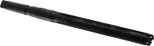 Allied Machine and Engineering - Series 2, 31/32 to 1-3/8" Diam, 3MT Taper Shank, Straight Flute Spade Drill - 7-3/8" Max Depth, 10-15/64" Body Length, 13-25/32" OAL, Standard Length, Through Coolant - Eagle Tool & Supply