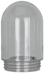 Cooper Crouse-Hinds - Prismatic Lens, Heat Resistant, Polycarbonate Fixture Globe - Clear (Color), UL 514A & UL Listed 1598 - Eagle Tool & Supply
