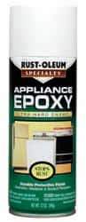 Rust-Oleum - White, Gloss, Appliance Epoxy Spray Paint - 7 Sq Ft per Can, 12 oz Container - Eagle Tool & Supply