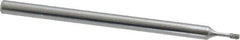 Strauss - Diamond (Abrasive) Grinding Pin - 1/8" Shank Diam x 2" Shank Length, Medium Grade, 80 Grit - Eagle Tool & Supply