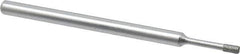 Strauss - 1/8" Head Thickness Diamond (Abrasive) Grinding Pin - 1/8" Shank Diam x 2" Shank Length, (170 Mesh Grit) - Eagle Tool & Supply