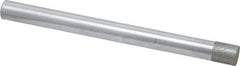 Strauss - 1/4" Head Diam x 0.276" Head Thickness Diamond (Abrasive) Grinding Pin - 1/4" Shank Diam x 3" Shank Length, (170 Mesh Grit) - Eagle Tool & Supply