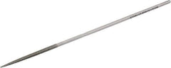 Strauss - 5-1/2" OAL Fine Square Needle Diamond File - 5/64" Wide x 5/64" Thick, 1-5/8 LOC, 91 Grit - Eagle Tool & Supply