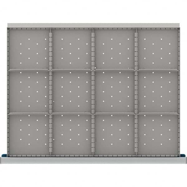 LISTA - 12-Compartment Drawer Divider Layout for 3.15" High Drawers - Eagle Tool & Supply