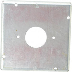 Cooper Crouse-Hinds - Electrical Outlet Box Steel Square Surface Cover - Eagle Tool & Supply