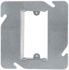 Cooper Crouse-Hinds - Electrical Outlet Box Steel Square Cover - Eagle Tool & Supply