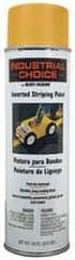 Rust-Oleum - 18 fl oz Yellow Striping Paint - 150' Coverage at 4" Wide, Solvent-Based Formula - Eagle Tool & Supply