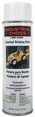 Rust-Oleum - 18 fl oz White Striping Paint - 150' Coverage at 4" Wide, Solvent-Based Formula - Eagle Tool & Supply