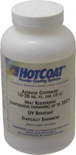 Made in USA - 8 oz Clear Paint Powder Coating - Polyurethane, 10 Sq Ft Coverage - Eagle Tool & Supply