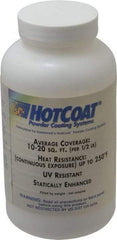 Made in USA - 8 oz Clear Paint Powder Coating - Polyurethane, 10 Sq Ft Coverage - Eagle Tool & Supply