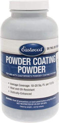 Made in USA - 8 oz Argent Silver Base Coat Paint Powder Coating - Polyurethane, 10 Sq Ft Coverage - Eagle Tool & Supply