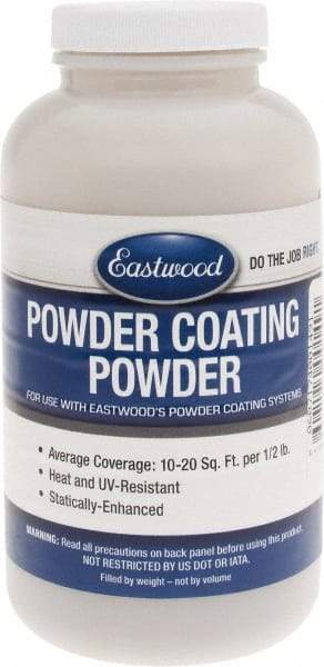 Made in USA - 8 oz Gold Paint Powder Coating - Polyurethane, 10 Sq Ft Coverage - Eagle Tool & Supply