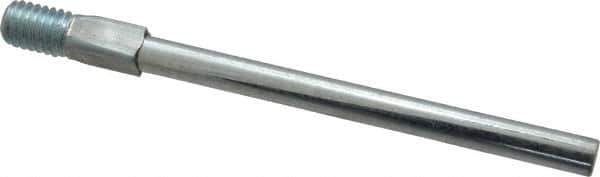 Value Collection - 6" Long x 3/8" Rod Diam, Tube Brush Extension Rod - 1/2-12 Male Thread - Eagle Tool & Supply