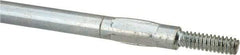 Value Collection - 12" Long x 1/4" Rod Diam, Tube Brush Extension Rod - 3/16-24 Male Thread - Eagle Tool & Supply