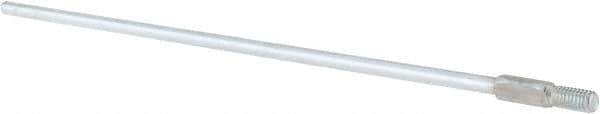 Value Collection - 12" Long x 1/4" Rod Diam, Tube Brush Extension Rod - 5/16-18 Male Thread - Eagle Tool & Supply