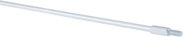 Value Collection - 24" Long x 1/4" Rod Diam, Tube Brush Extension Rod - 1/4-20 Male Thread - Eagle Tool & Supply