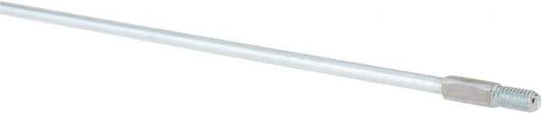 Value Collection - 24" Long x 1/4" Rod Diam, Tube Brush Extension Rod - 5/16-18 Male Thread - Eagle Tool & Supply