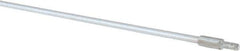 Value Collection - 36" Long x 1/4" Rod Diam, Tube Brush Extension Rod - 1/4-20 Male Thread - Eagle Tool & Supply