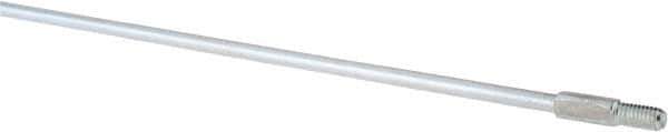 Value Collection - 36" Long x 1/4" Rod Diam, Tube Brush Extension Rod - 5/16-18 Male Thread - Eagle Tool & Supply