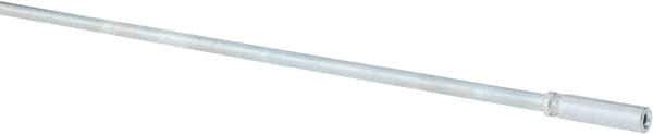 Value Collection - 48" Long x 1/4" Rod Diam, Tube Brush Extension Rod - 3/16-24 Female Thread - Eagle Tool & Supply