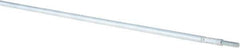 Value Collection - 48" Long x 1/4" Rod Diam, Tube Brush Extension Rod - 3/16-24 Male Thread - Eagle Tool & Supply