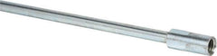 Value Collection - 48" Long x 3/8" Rod Diam, Tube Brush Extension Rod - 1/2-12 Female Thread - Eagle Tool & Supply