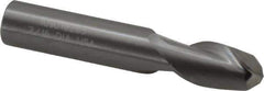 Atrax - 7/16" Diam, 5/8" LOC, 2 Flute Solid Carbide Ball End Mill - Uncoated, Single End, 2-1/2" OAL, 7/16" Shank Diam - Eagle Tool & Supply