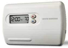 White-Rodgers - 45 to 90°F, 1 Heat, 1 Cool, Standard Digital 5+1+1 Programmable Single Stage Thermostat - mV to 30 Volts, Electronic Switching Switch - Eagle Tool & Supply